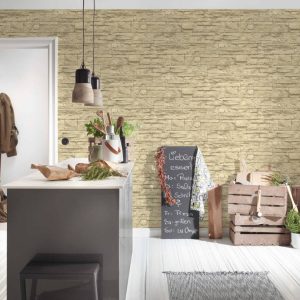 Ταπετσαρία Τοίχου Πέτρα – AS Creation, Elements – Decotek 707130