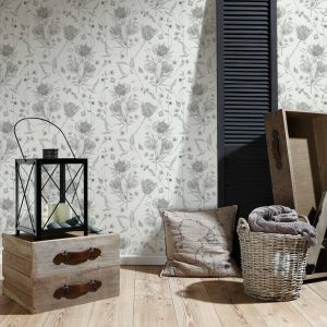 Ταπετσαρία Τοίχου Φλοράλ – LivingWalls, Drawn into Nature – Decotek 394272