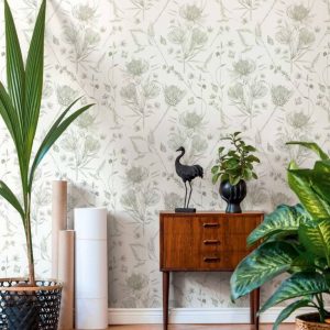 Ταπετσαρία Τοίχου Φλοράλ – LivingWalls, Drawn into Nature – Decotek 394273