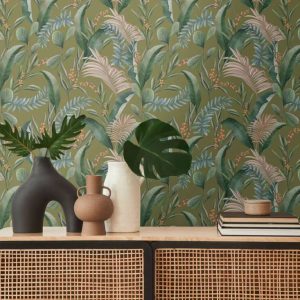 Ταπετσαρία Τοίχου Φλοράλ – LivingWalls, Drawn into Nature – Decotek 394363