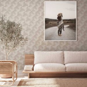Ταπετσαρία Τοίχου Γεωμετρικά σχήματα – AS Creation, Natural Living – Decotek 385061