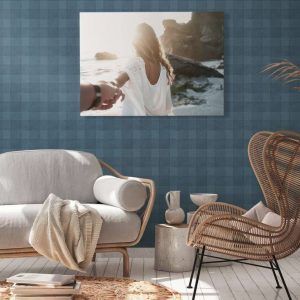 Ταπετσαρία Τοίχου Καρό – AS Creation, Natural Living – Decotek 386642