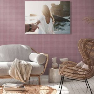 Ταπετσαρία Τοίχου Καρό – AS Creation, Natural Living – Decotek 386645