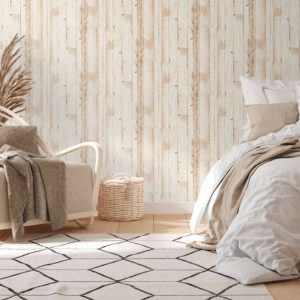Ταπετσαρία Τοίχου Ξύλο – AS Creation, Natural Living – Decotek 385021