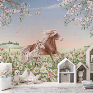 Φωτοταπετσαρία Happy Horses - Kikki Belle 60874