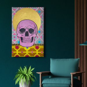 Πίνακας Ζωγραφικής Pink Skul - Decotek 222337
