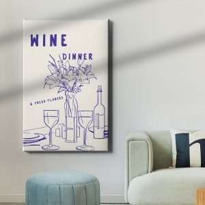 Πίνακας Ζωγραφικής Wine Dinner - Decotek 222358