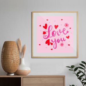 Πόστερ - Αφίσα Love You - Decotek 33949