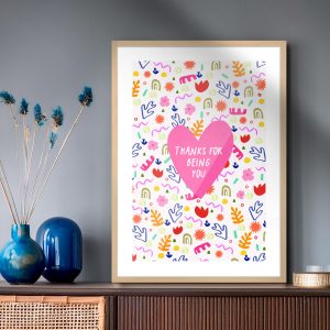 Ποστερ - Αφίσα Thanks for Being You - Decotek 33952