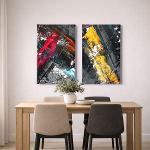 Σύνθεση Πινάκων Χρωματικές Αντιθέσεις - Decotek 222413