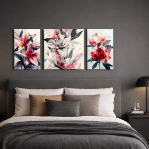 Σύνθεση Πινάκων Velvet Petals - Decotek 222395