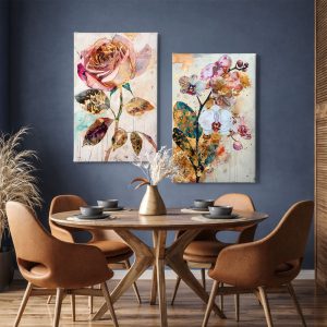 Σύνθεση Πινάκων Golden Bloom - Decotek 222392