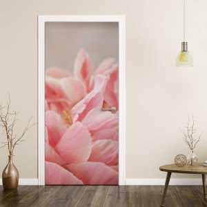 Αυτοκόλλητο Πόρτας Soft Pink Παιώνια - Decotek 31153