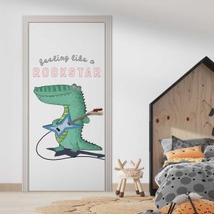 Αυτοκόλλητο Πόρτας Κροκόδειλος Rockstar - Decotek 31228