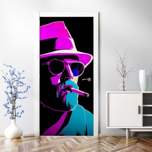 Αυτοκόλλητο Πόρτας Urban Night Vibes - Decotek 31203