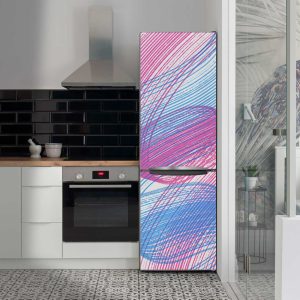 Αυτοκόλλητο Ψυγείου Abstract Strokes - Decotek 28842