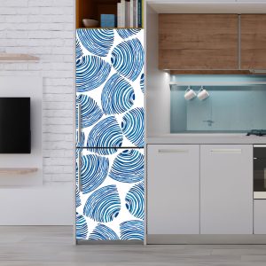 Αυτοκόλλητο Ψυγείου Blue Seashells - Decotek 28850