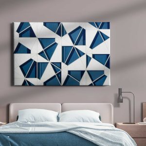 Πίνακας Ζωγραφικής Τριγωνικά Σχήματα - Decotek 222448