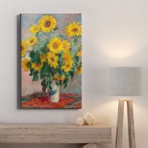 Πίνακας Ζωγραφικής Bouquet Of Sunflowers, Claude Monet - Decotek 222456
