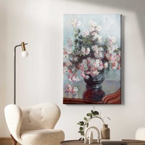 Πίνακας Ζωγραφικής Monet "Χρυσάνθεμα" (Chrysanthèmes) σε Καμβά – Decotek 222457