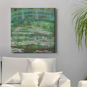 Πίνακας Ζωγραφικής Η Ιαπωνική Γέφυρα, Claude Monet - Decotek 222458