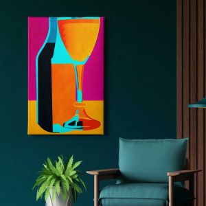 Πίνακας Ζωγραφικής Wine Hour - Decotek 222481