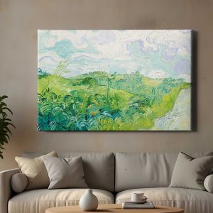 Πίνακας Ζωγραφικής Green Wheat Fields- Auvers, Van Gogh - Decotek 222475