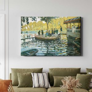 Πίνακας Ζωγραφικής La Grenouillère, Claude Monet - Decotek 222504