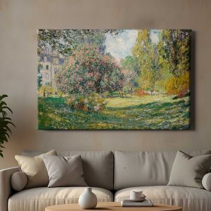 Πίνακας Ζωγραφικής Το Πάρκο Μονσό, Claude Monet - Decotek 222521