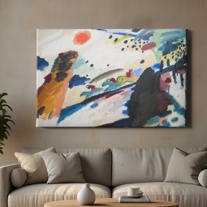 Πίνακας Ζωγραφικής Ρομαντικό Τοπίο, Wassily Kandinsky - Decotek 222541