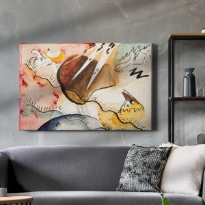 Πίνακας Ζωγραφικής Kandinsky "Rain Landscape" σε Καμβά – Decotek 222544