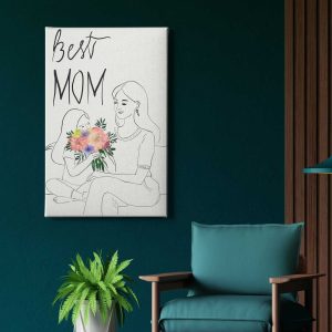 Πίνακας Ζωγραφικής Best Mom - Decotek 222442