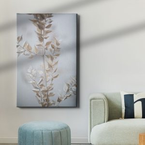 Πίνακας Ζωγραφικής "Αποξηραμένα Φύλλα" σε Καμβά – Decotek 222584