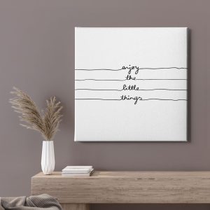 Πίνακας Ζωγραφικής "Slow Living" σε Καμβά – Decotek 222591