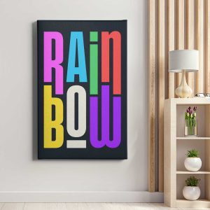 Πίνακας Ζωγραφικής "Rainbow" σε Καμβά – Decotek 222637
