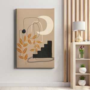 Πίνακας Ζωγραφικής "Boho Mystic Night" σε Καμβά – Decotek 222674