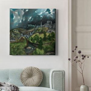 Πίνακας Ζωγραφικής El Greco "View of Toledo"σε Καμβά – Decotek 222616