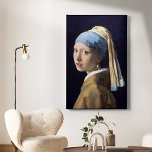 Πίνακας Ζωγραφικής Jan Vermeer "Girl with a Pearl Earring" σε Καμβά – Decotek 222613