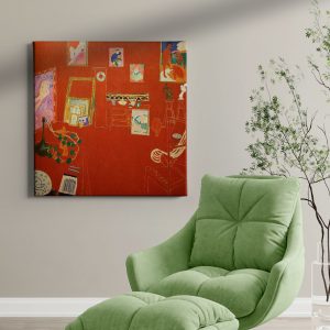 Πίνακας Ζωγραφικής Henri Matisse "The Red Studio" σε Καμβά – Decotek 222597