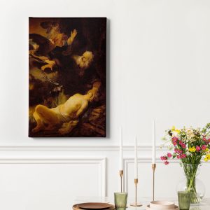 Πίνακας Ζωγραφικής Rembrandt "The Sacrifice of Isaac" σε Καμβά – Decotek 222604