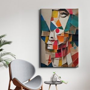 Πίνακας Ζωγραφικής Abstract Human Face- Decotek 221089