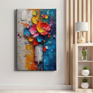 Πίνακας Ζωγραφικής Abstract Flower Vase - Decotek 221097
