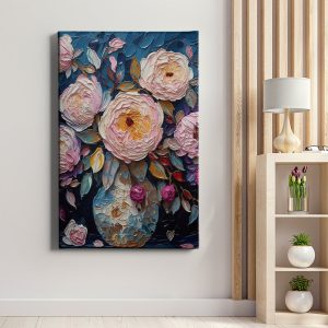 Πίνακας Ζωγραφικής Abstract Flowers Bouquet - Decotek 221209