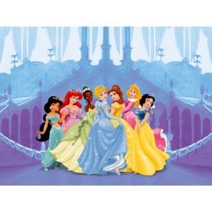 Παιδική Φωτοταπετσαρία Τοίχου Πριγκίπισσες - A&G Design Group, Disney & Marvel - Decotek FTD 0264-0