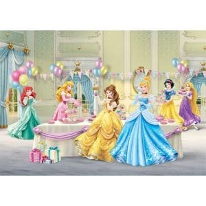 Παιδική Φωτοταπετσαρία Τοίχου Πριγκίπισσες - A&G Design Group, Disney & Marvel - Decotek FTD 2224-0