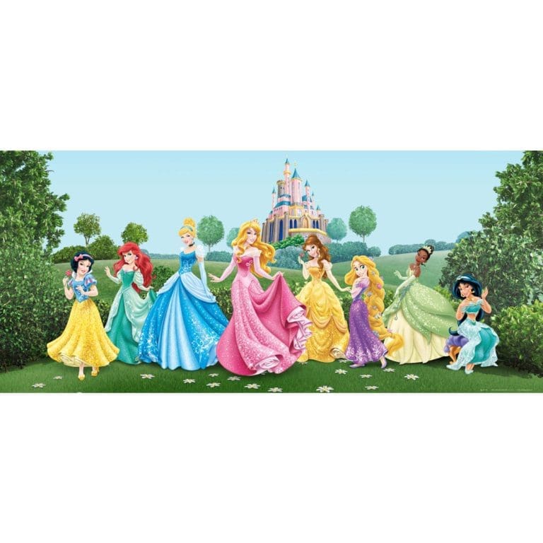 Παιδική Φωτοταπετσαρία Τοίχου Πριγκίπισσες - A&G Design Group Disney & Marvel Collection- Decotek FTDN H 5325-0