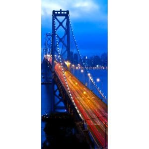 Φωτοταπετσαρία Πόρτας & Τοίχου Γέφυρα του Μπρούκλιν - A&G Design Group - Decotek FTV 1517-0
