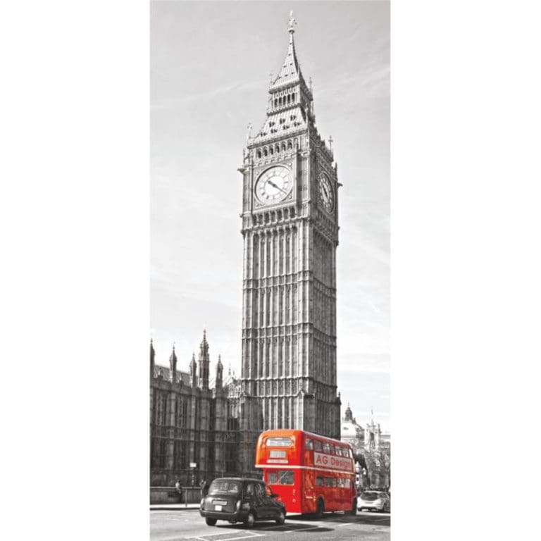 Φωτοταπετσαρία Πόρτας & Τοίχου Λονδίνο - A&G Design Group - Decotek FTV 1525-0