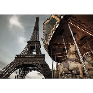 Φωτοταπετσαρία Τοίχου Καρουζέλ στο Παρίσι - Komar - Decotek 1-602-0