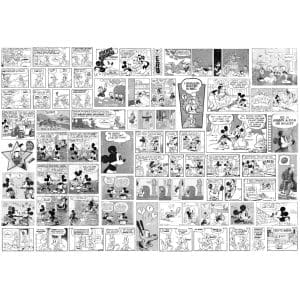 Παιδική Φωτοταπετσαρία Τοίχου Mickey Comic - Komar - Decotek 8-462-0